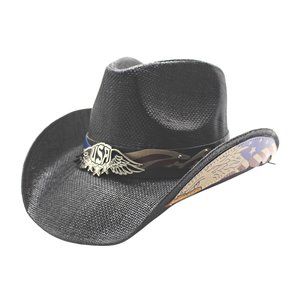 USA Logo Fine Toyo  unisex Western Hats